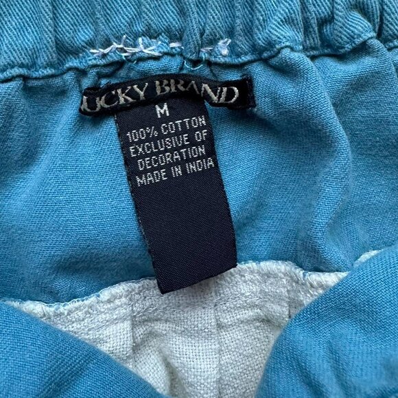 Lucky Brand Vintage Tea Length Stretchy Skirt Size Medium - Picture 5 of 5